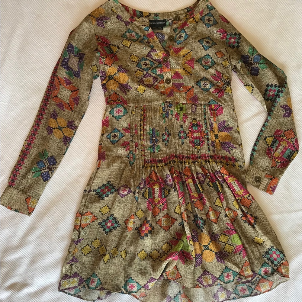 Silk HEMANT & NANDITA dress